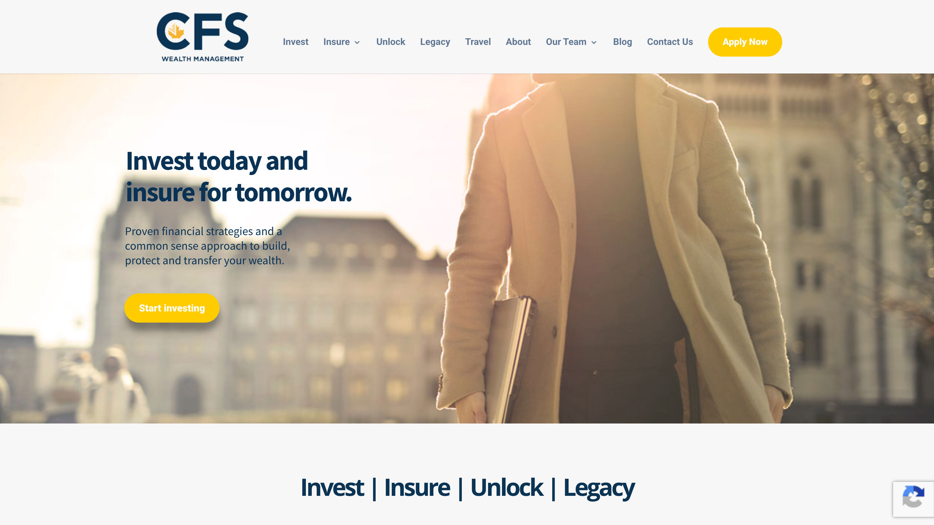 CFS Wealth contact and booking