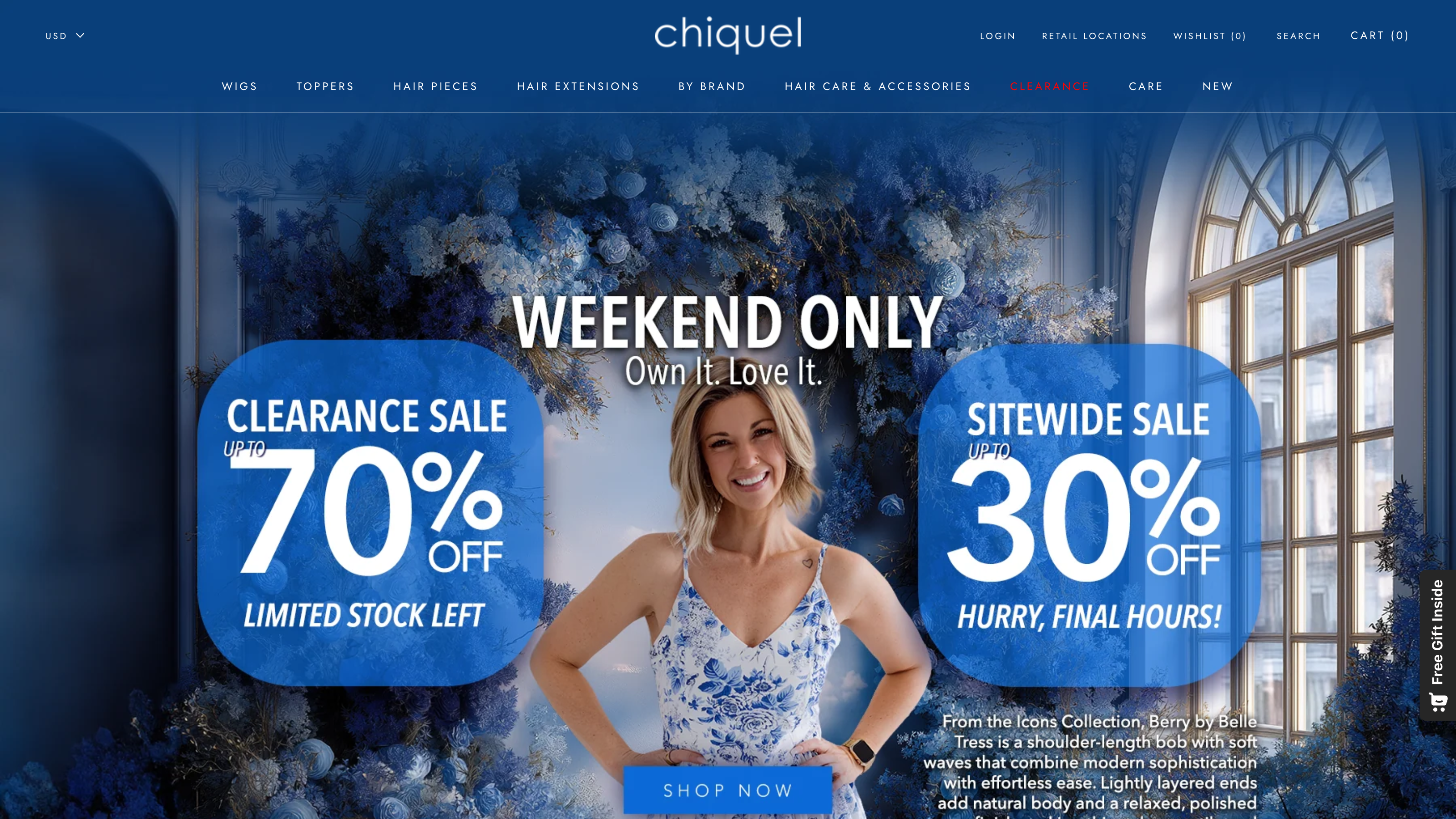 Chiquel homepage
