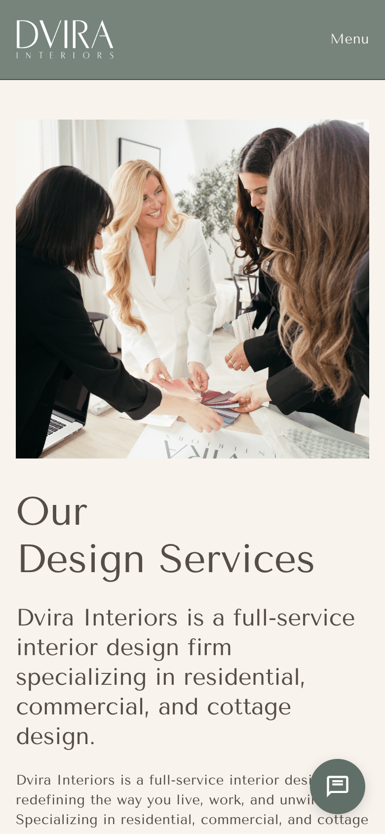 Dvira Interiors mobile services