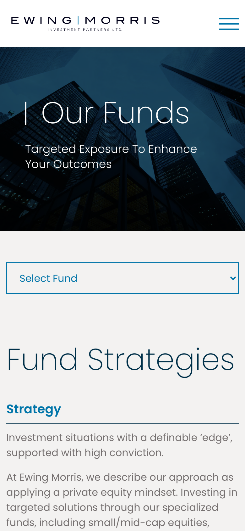 Ewing Morris mobile strategies