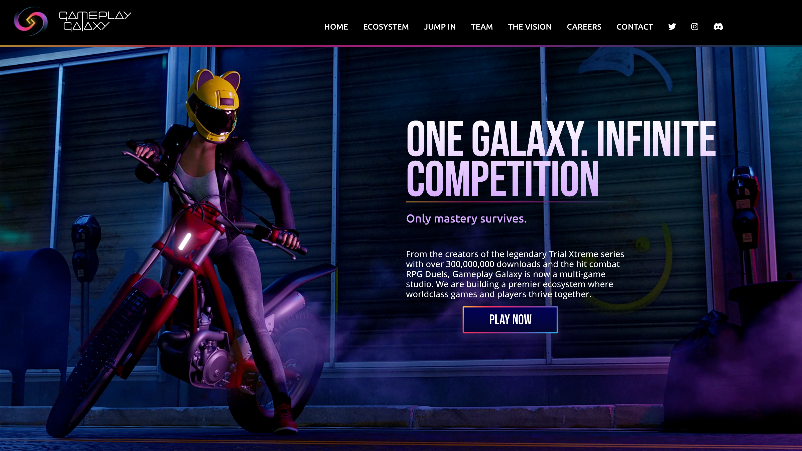 Gameplay Galaxy games and ecosystem page