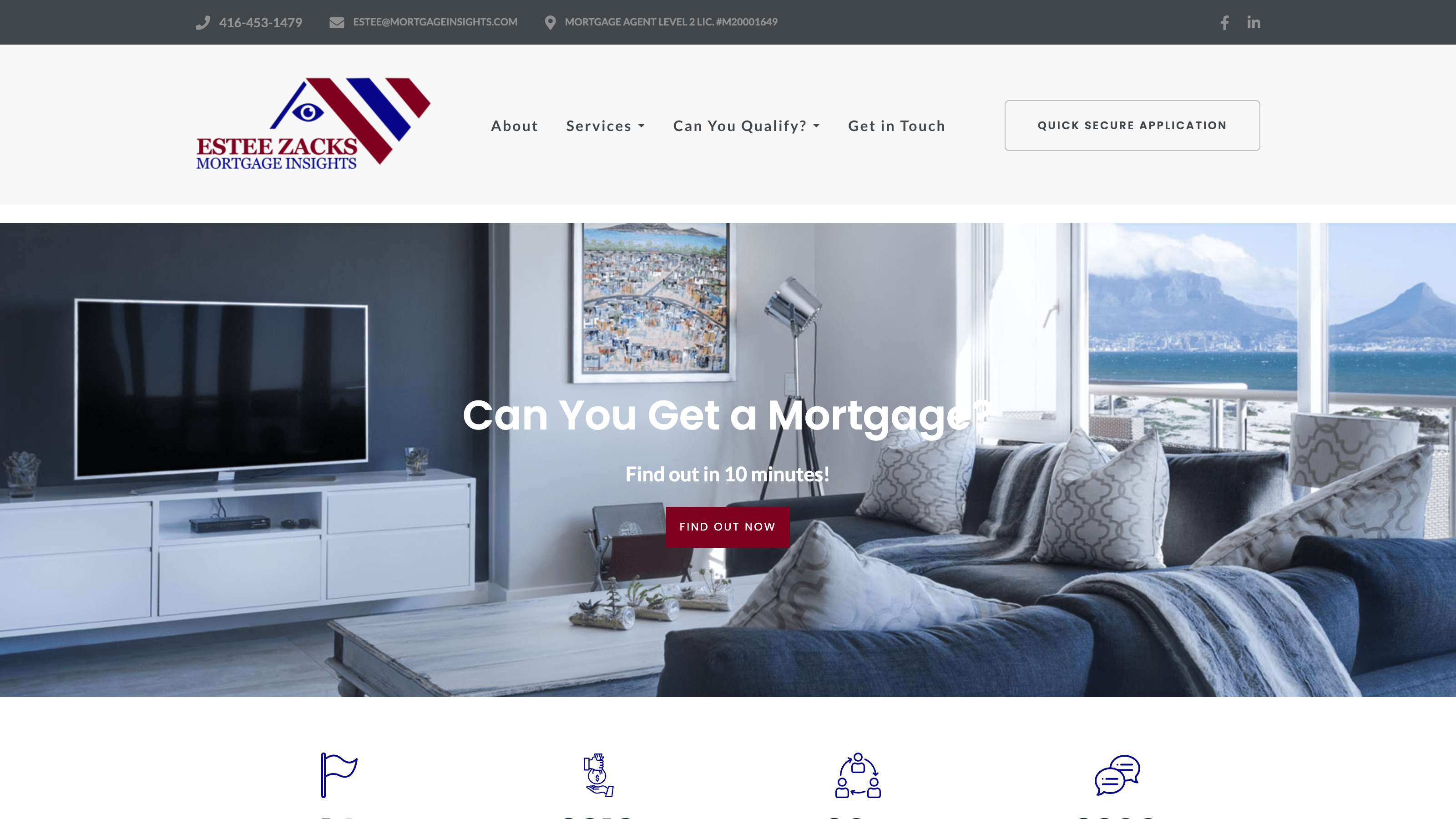 Mortgage Insights about Estée page
