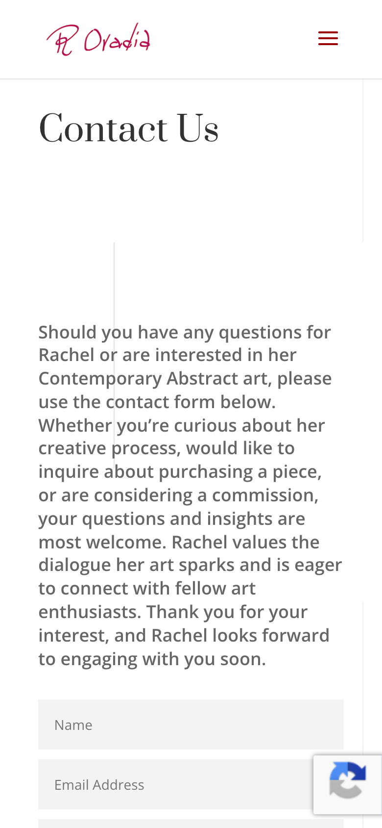 Rachel Ovadia mobile series view