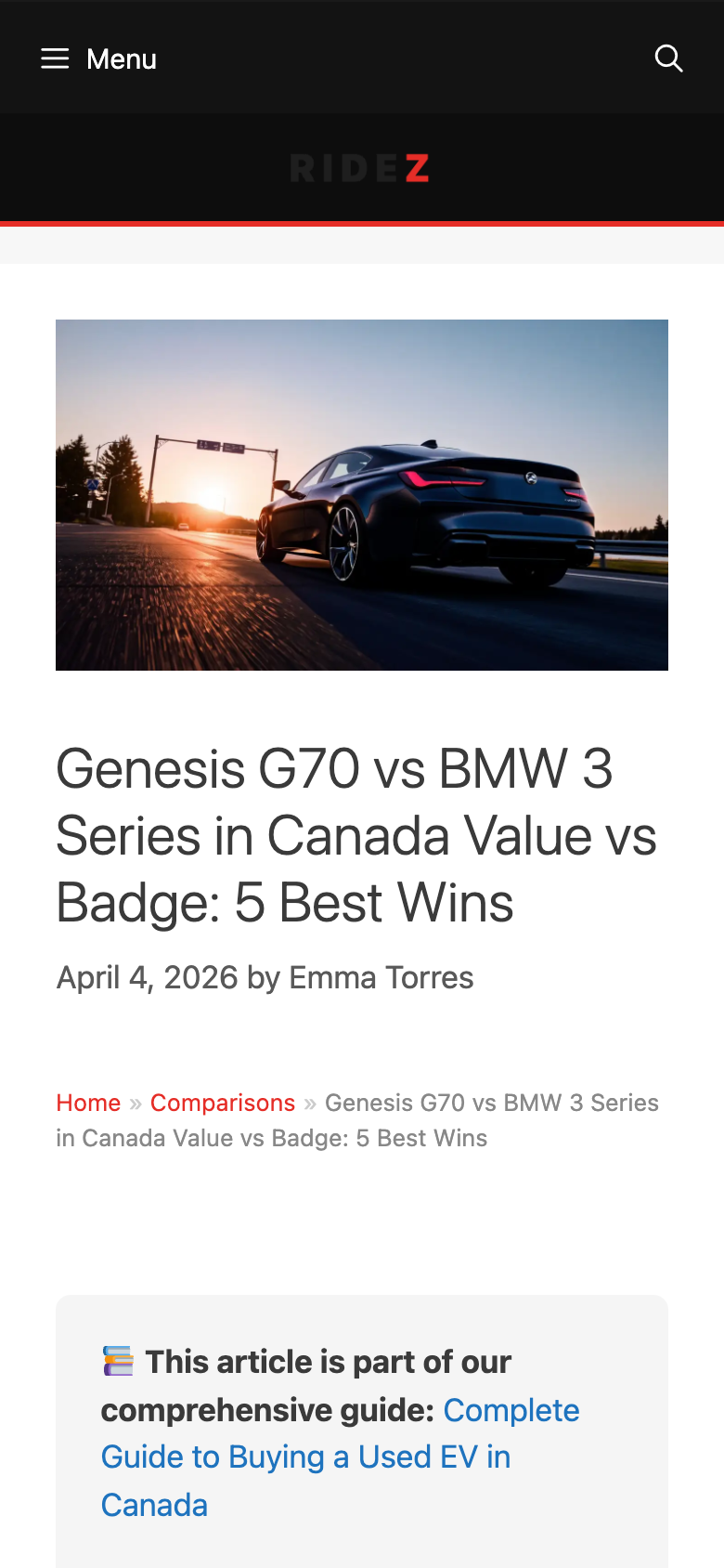 Ridez mobile buyer guide article