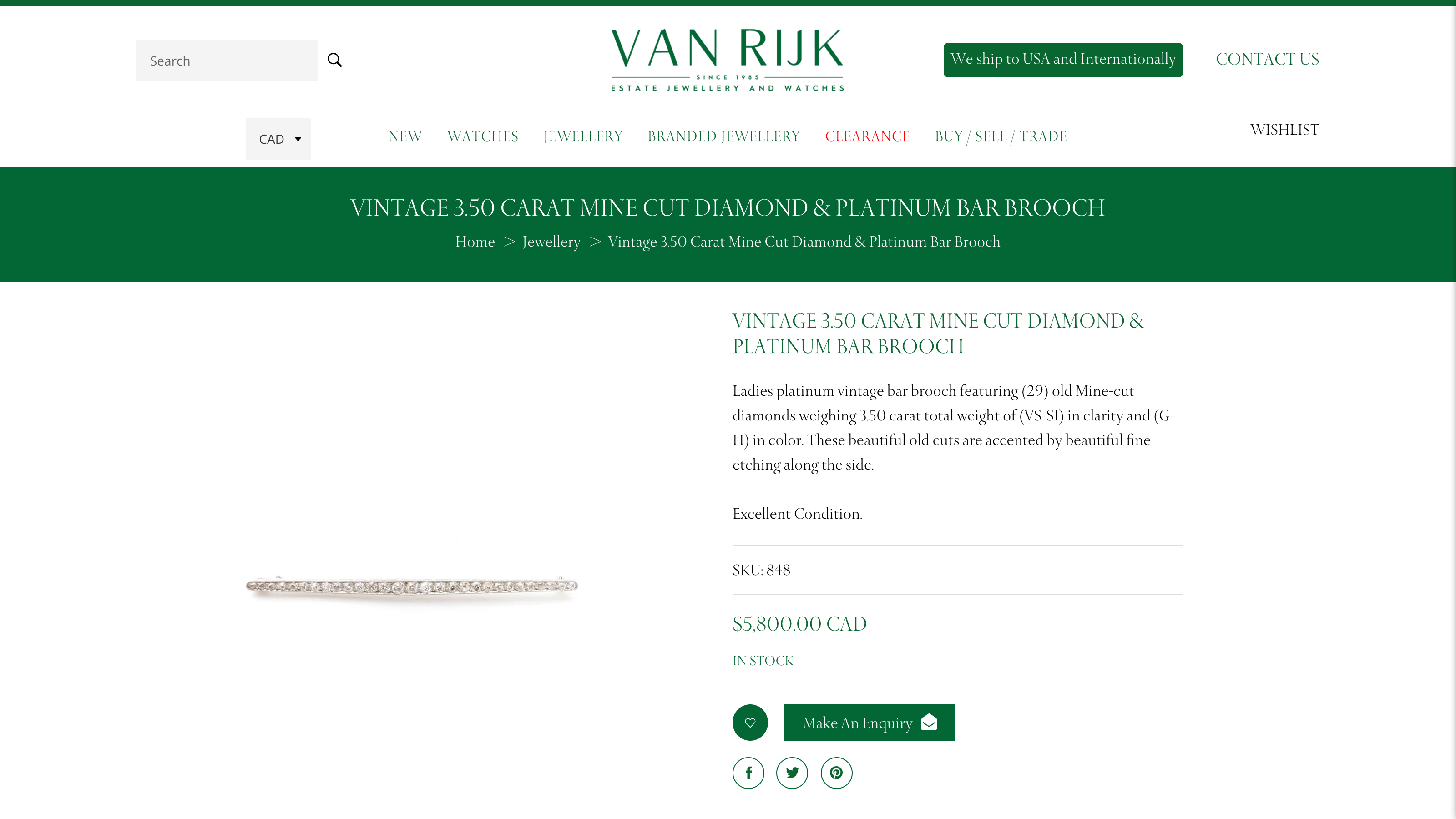 Van Rijk jewellery collection